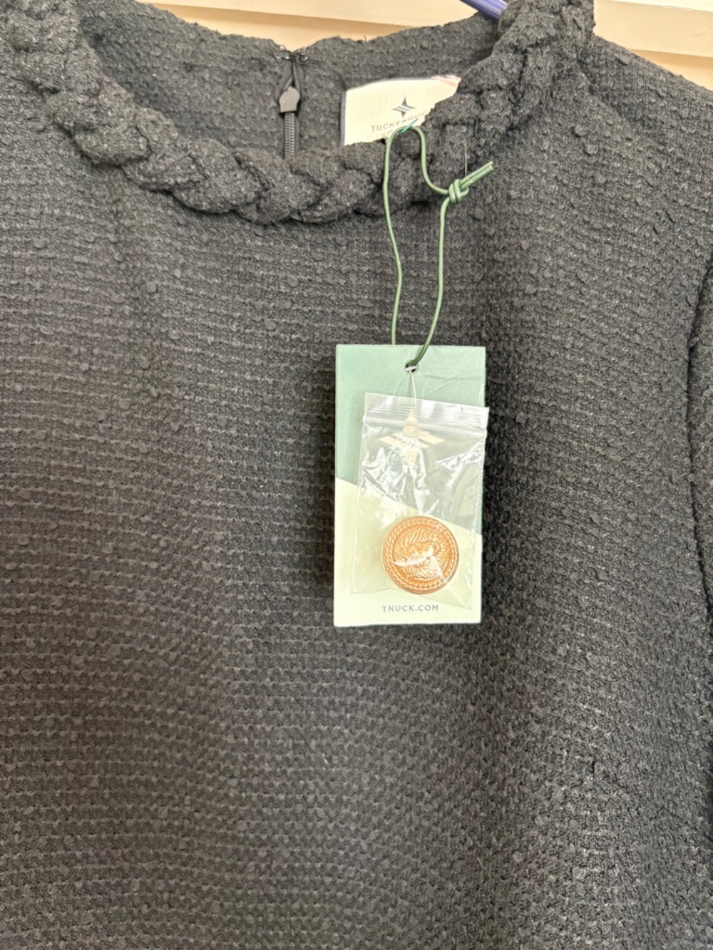 Tuckernuck Black Tweed Jackie Dress - Picture 5 of 5